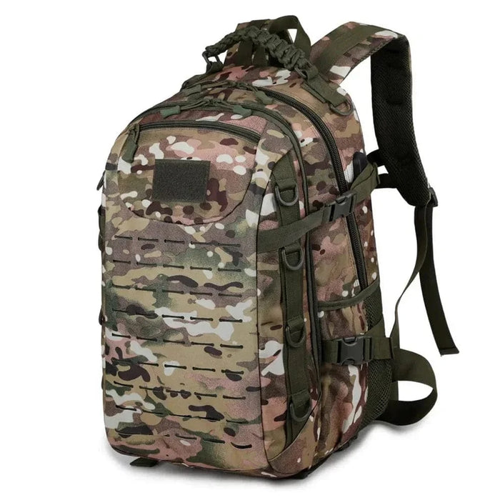 Militær rygsæk multicam Skogskamouflage