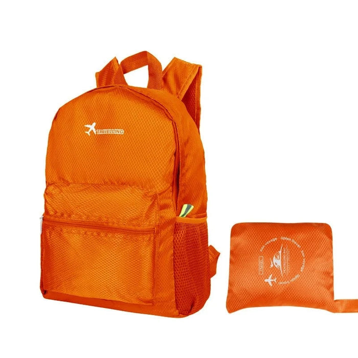 Sammenklappelig kabine rygsæk til kvinder Orange