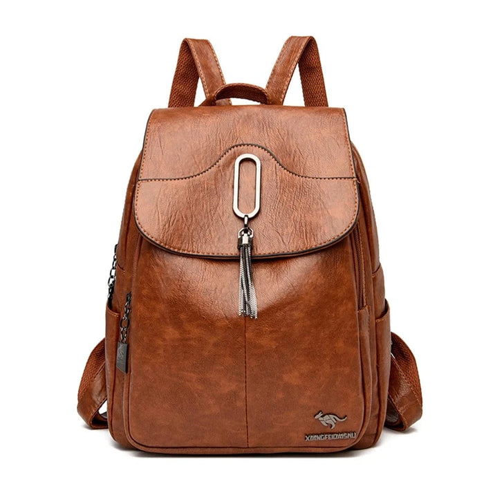 Stor rygsæk design Yellow brown