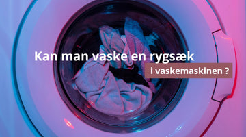 Kan man vaske en rygsæk i vaskemaskinen ?
