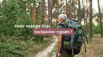 Hvor mange liter backpacker rygsæk ?