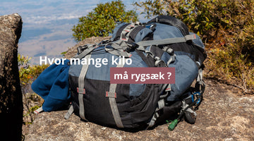 Hvor mange kilo må rygsæk ?