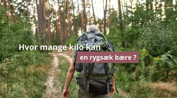 Hvor mange kilo kan en rygsæk bære ?