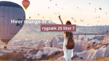 Hvor mange er en rygsæk 25 liter ?