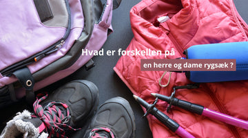 Hvad er forskellen på en herre og dame rygsæk ?