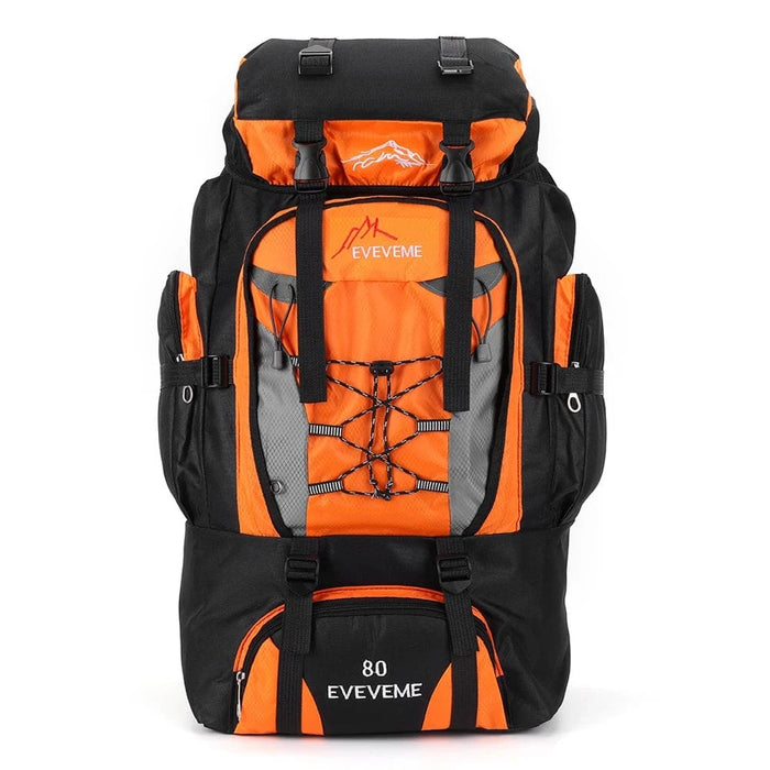 80L vandrerygsæk Orange