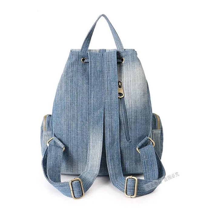 Denim rygsæk