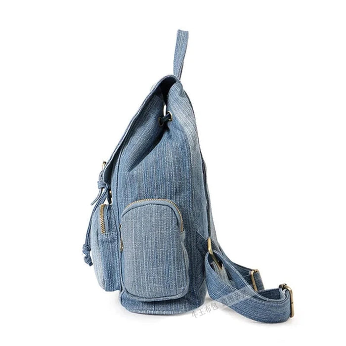 Denim rygsæk