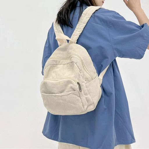 Fashion rygsæk dame Beige