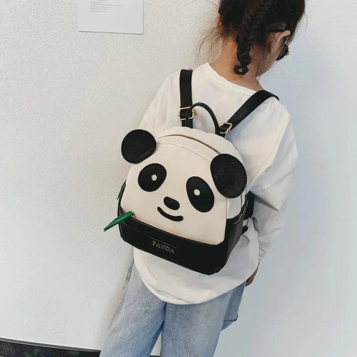 Lille børne rygsæk formet som en panda