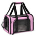 Rygsæk hund 15 kg Lyserød / M (43x28x28cm)