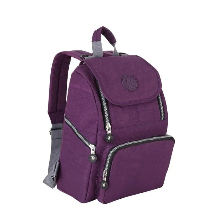 Rygsæk til ung mor Purple