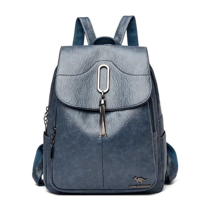 Stor rygsæk design Lake blue