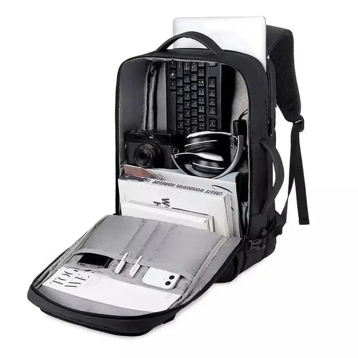 Svart laptop ryggsäck Sort