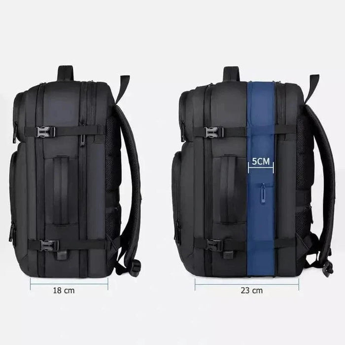 Svart laptop ryggsäck Sort