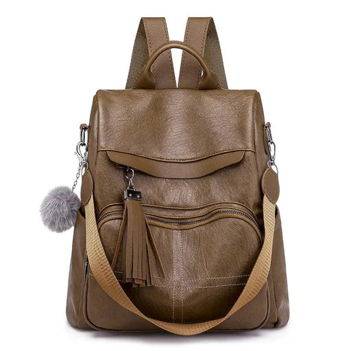 Vandtæt læder rygsæk design 65l