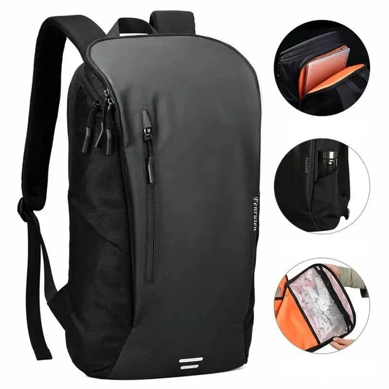 17 tommer computer rygsæk vandtæt Sort