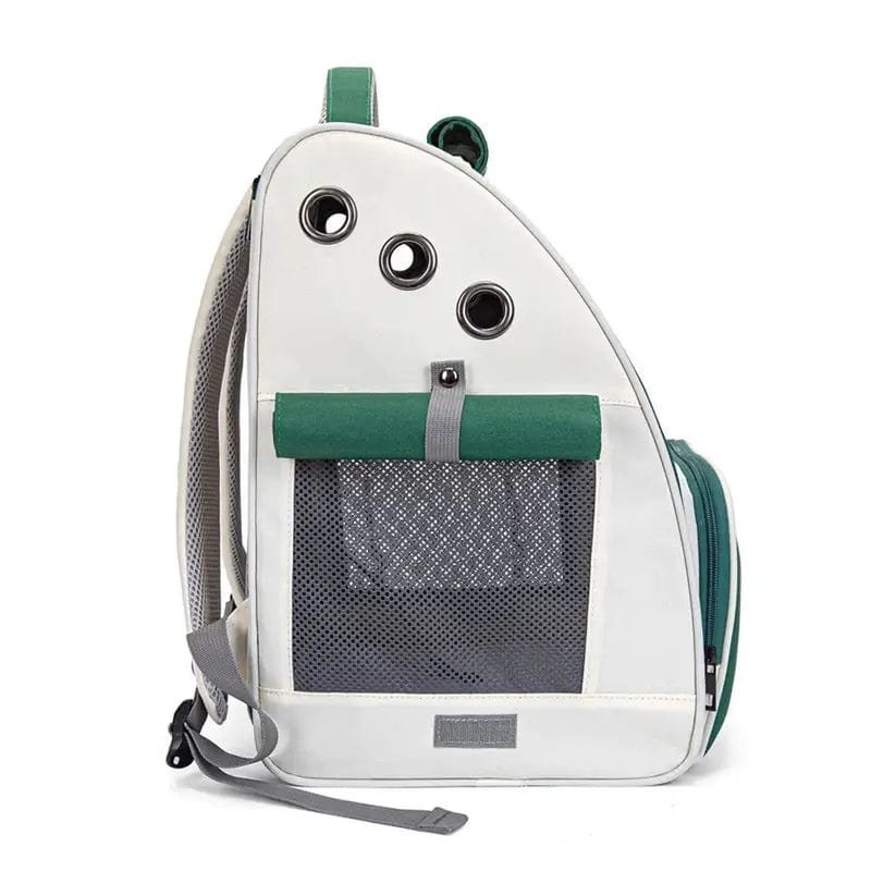 Bärbar ventilerad ryggsäck för katt