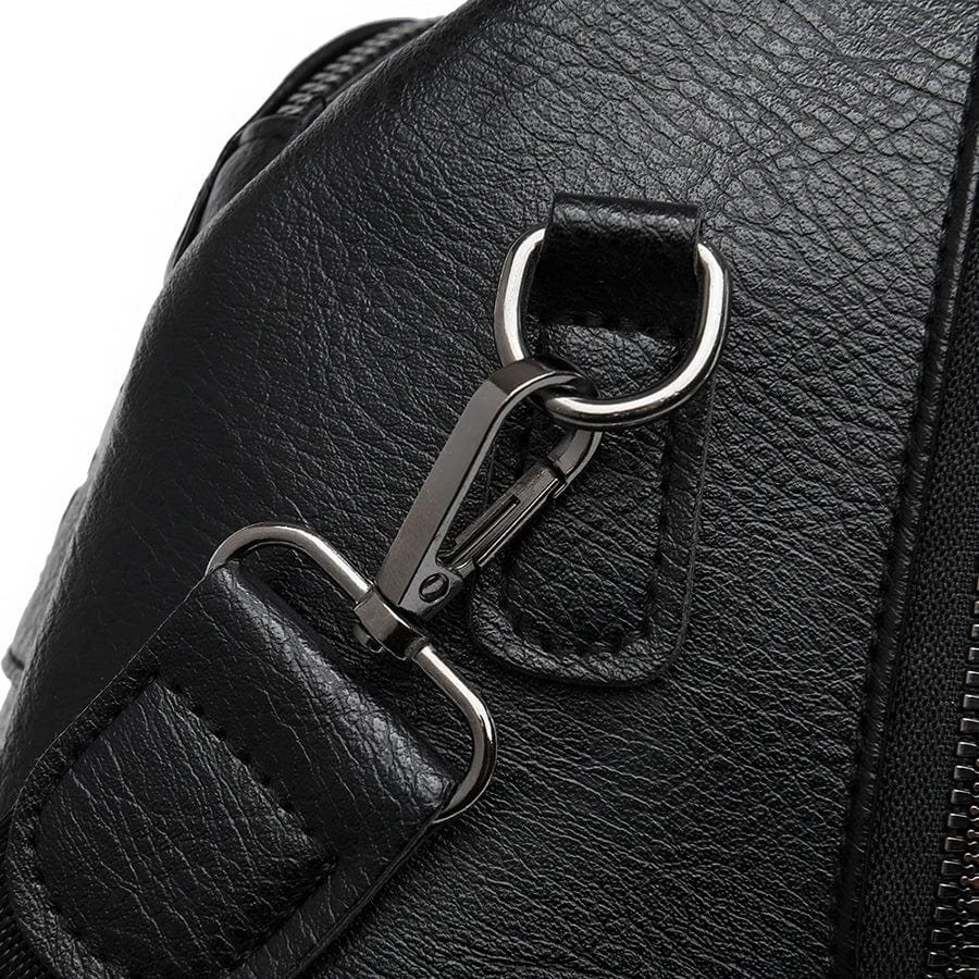 Computertaske dame læder rygsæk