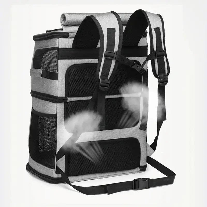 Dubbel transportväska för katt