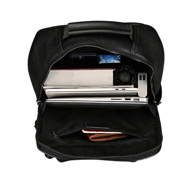 Herre læder rygsæk Standard Titel