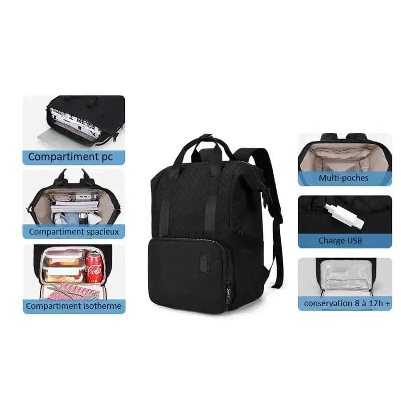 Isoleret rygsæk til kvinder