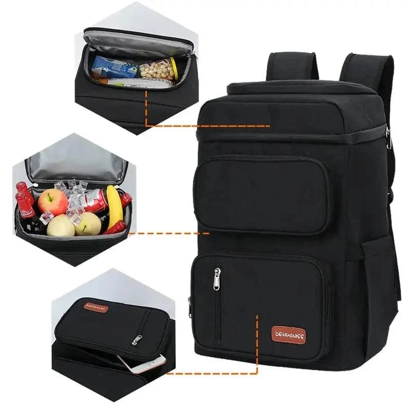 Kølere rygsæk Sort