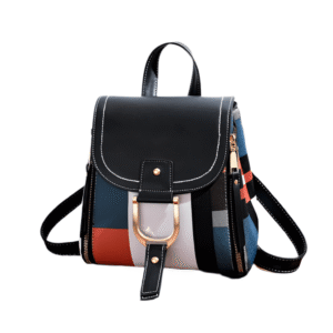 Lille rygsæk i læder, der også kan bruges som håndtaske 5