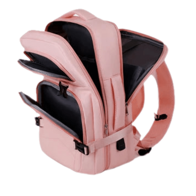 Multifunktionel rejserygsæk til kvinder