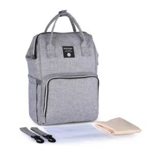Pusletaske lille rygsæk Grå