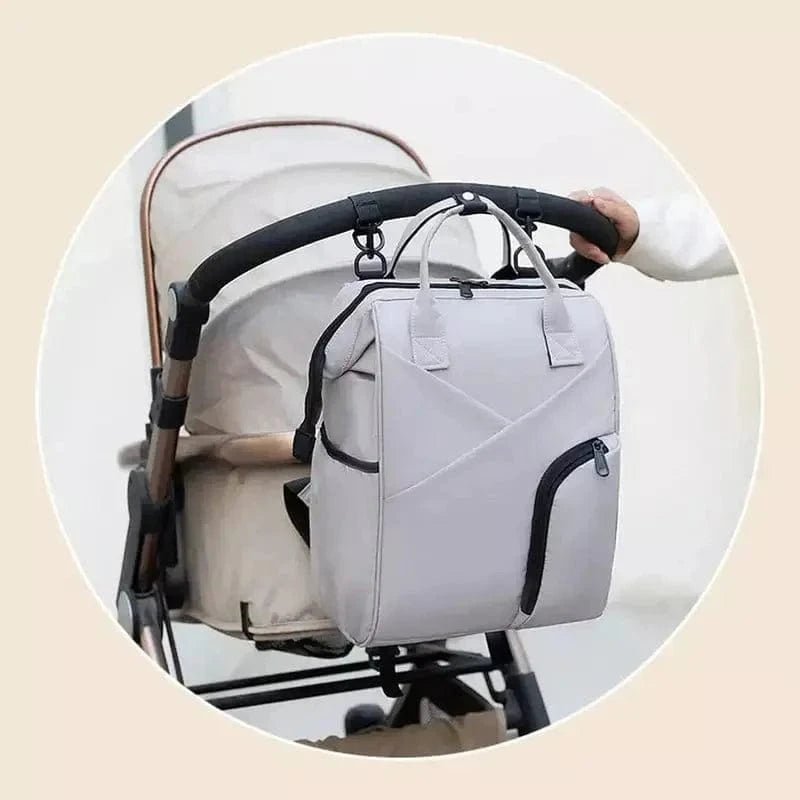 Pusletaske rygsæk pink