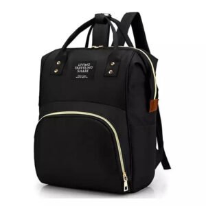 Pusletaske rygsæk sort Sort