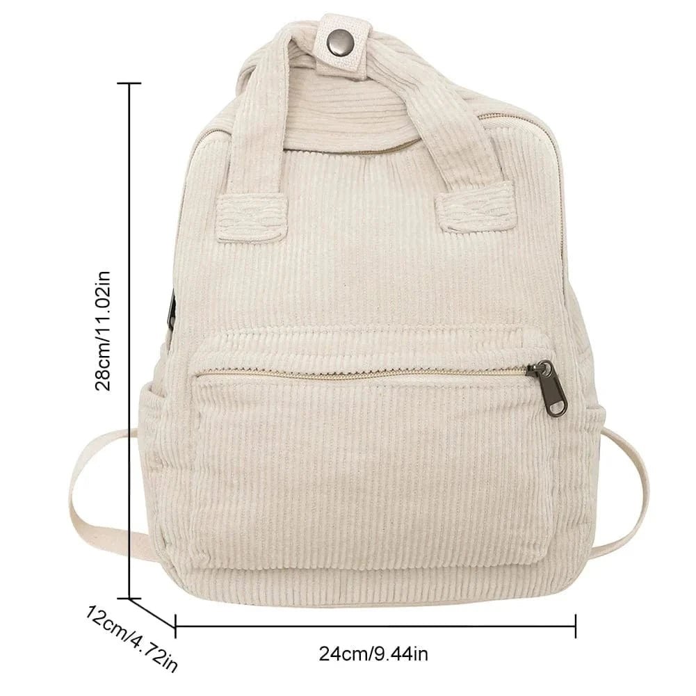 Rygsæk dame 15 inch Hvid