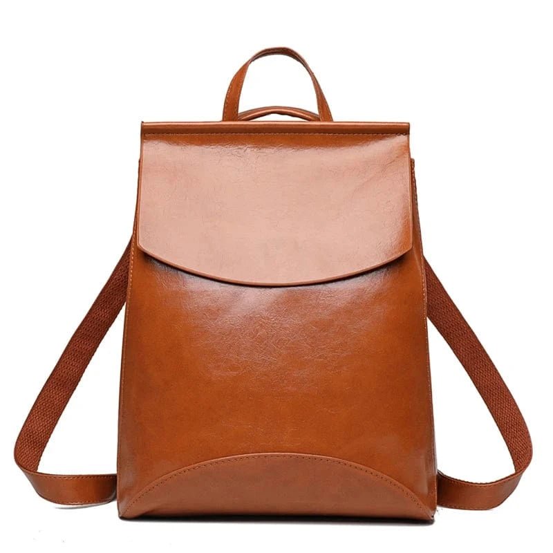 Rygsæk dame skind Brun