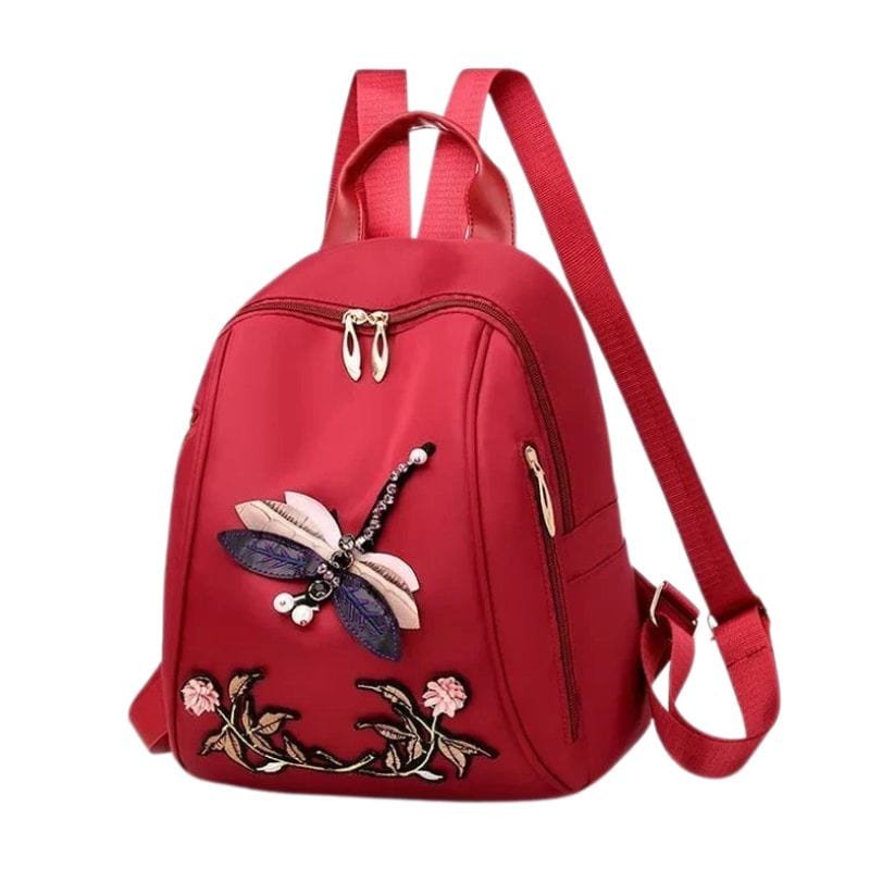 Rygsæk i oxford-stof med guldsmedmotiv