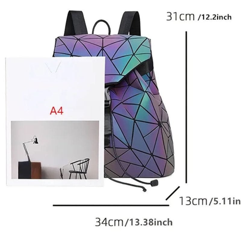 Rygsæk til kvinder med 3D-design
