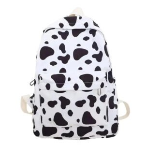 Rygsæk til kvinder med kokkemotiv Hvid